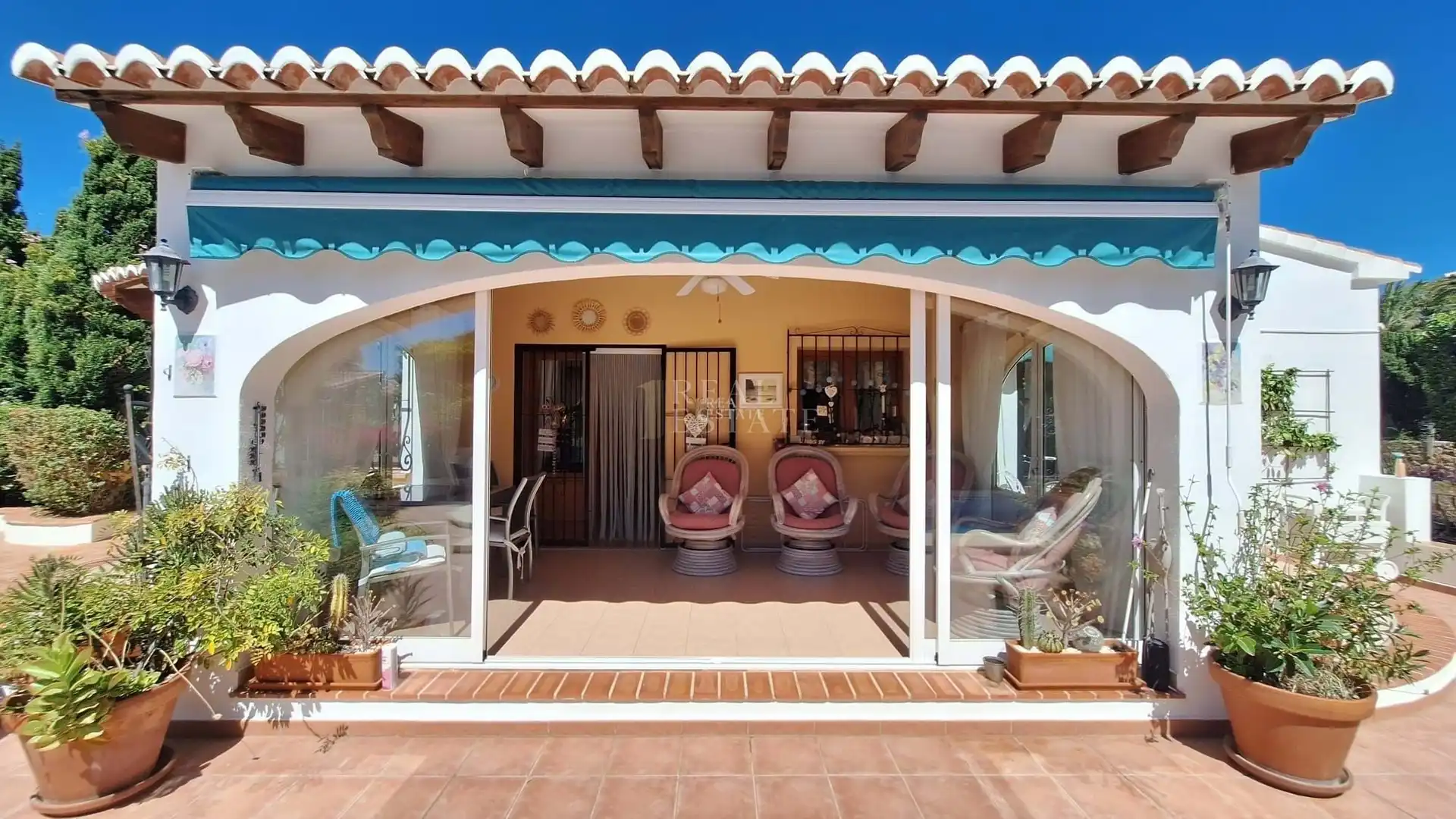 Terraza de Casa o chalet en venta en Jávea / Xàbia con Aire acondicionado, Calefacción y Terraza