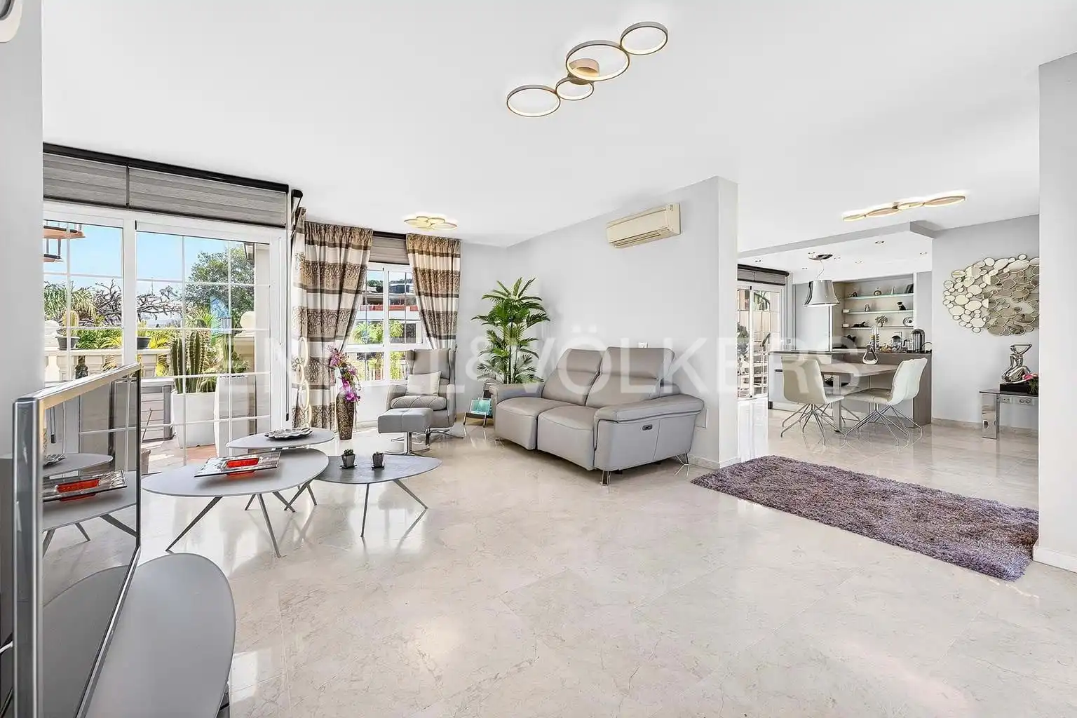 Wohnzimmer von Haus oder Chalet zum Verkauf in Arona mit Klimaanlage, Terrasse und Schwimmbad