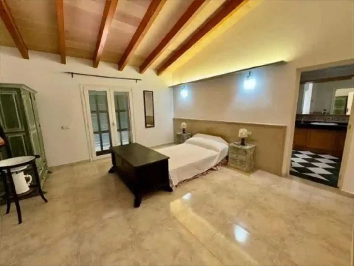 Bedroom of Houses for rent in Felanitx  with Air Conditioner, Swimming Pool and Balcony