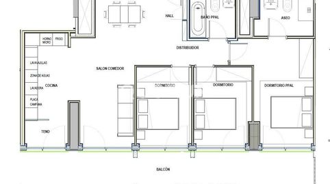Foto 2 von Wohnung zum Verkauf in Calle Calle Pérez Galdós, Basurtu, Bilbao