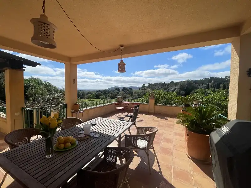 Terrassa de Casa o xalet en venda en Porreres amb Calefacció, Jardí privat i Terrassa