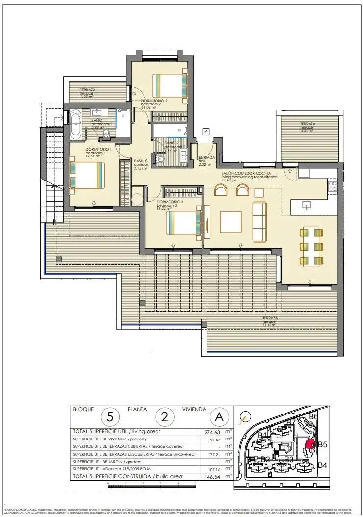 Ático con terraza en venta en Costa Natura, imagen 8