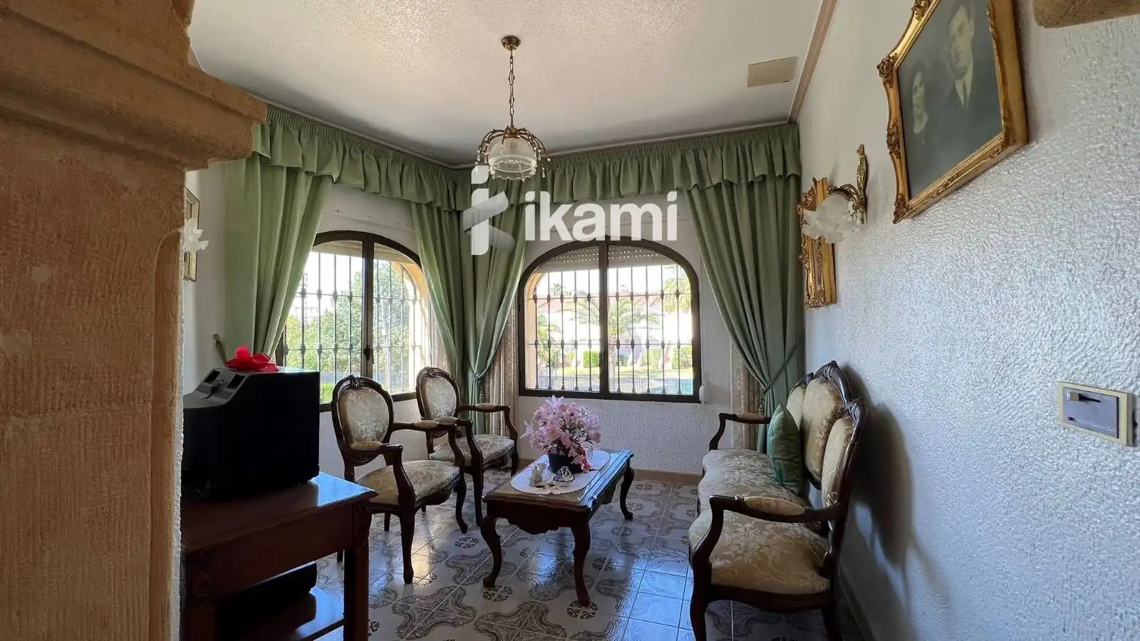 Living room of Houses for sale in Dénia  with Air Conditioner, Heating and Private garden