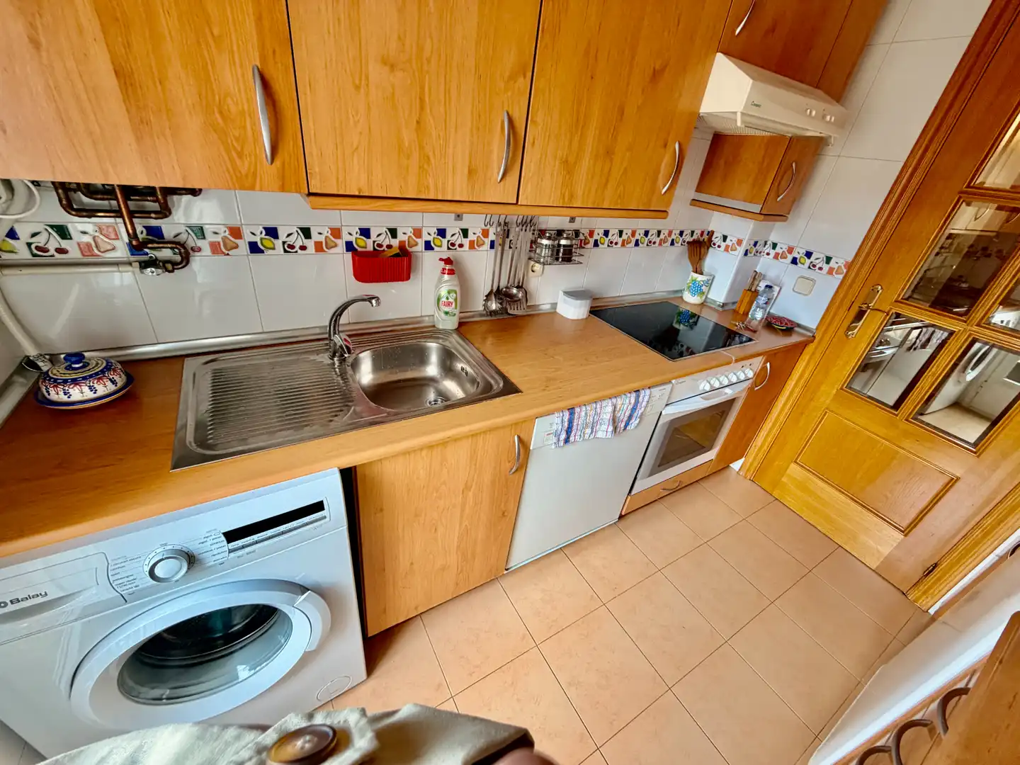 Kitchen of Flat for sale in Madrid  with Air Conditioner, Heating and Parquet flooring
