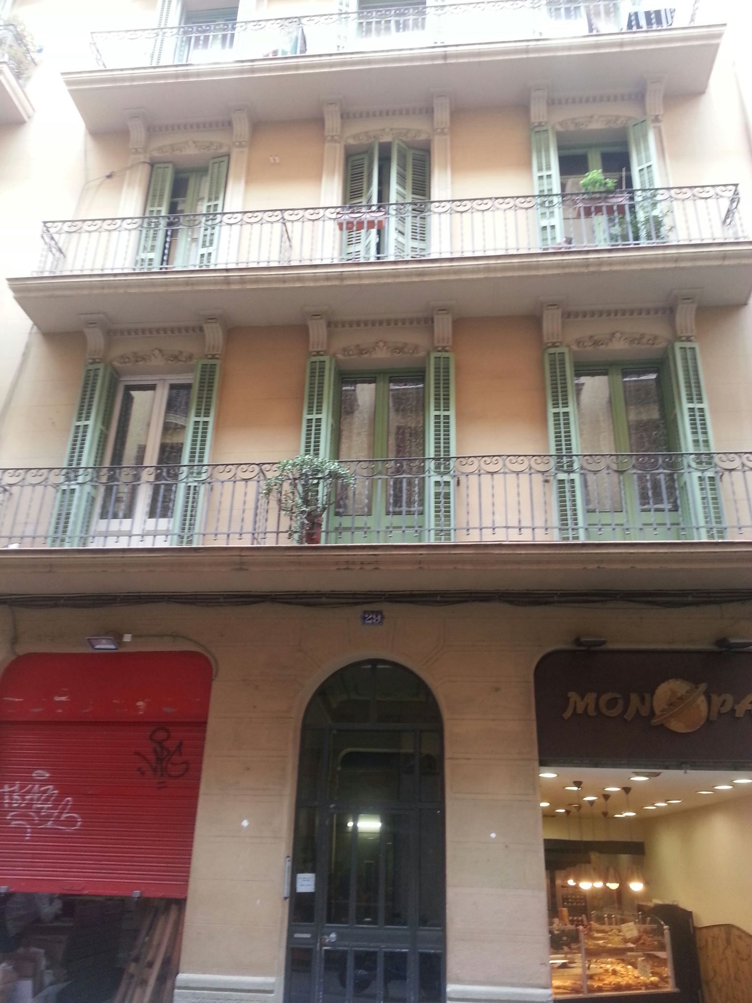 Vista exterior de Pis en venda en  Barcelona Capital