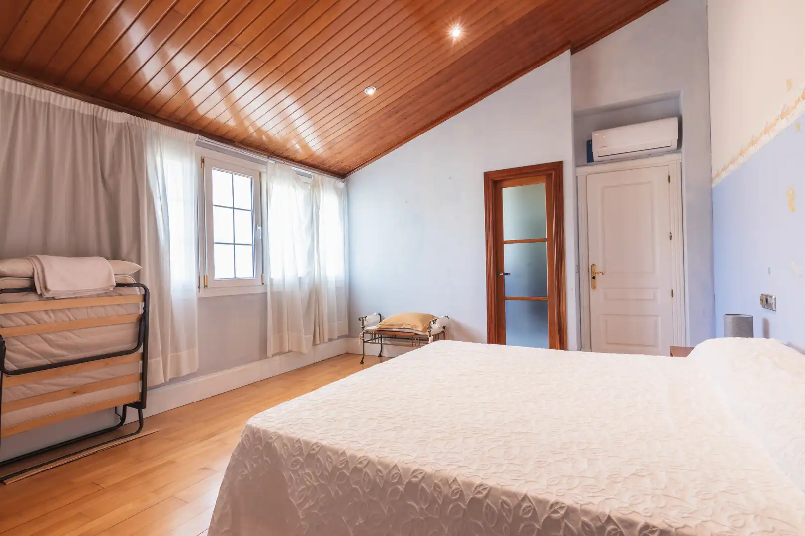 Bedroom of Houses for sale in Vícar  with Air Conditioner, Heating and Private garden