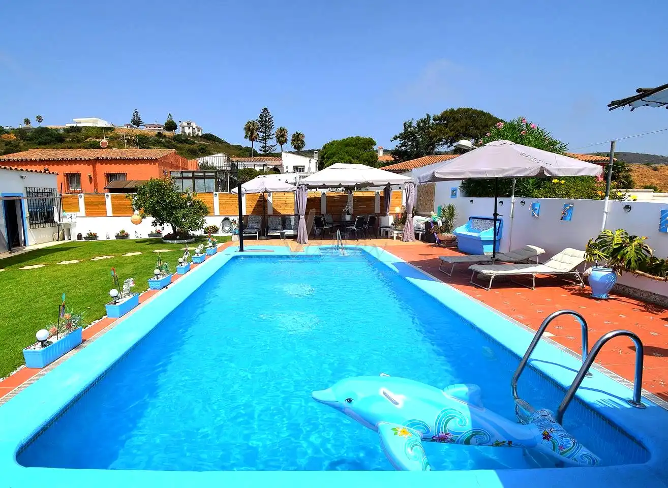 Piscina de Casa o chalet de alquiler en Sotogrande con Jardín privado, Terraza y Trastero