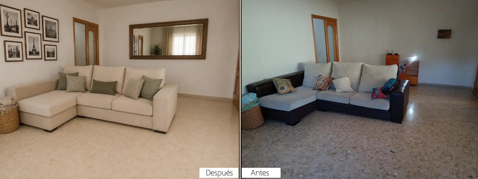 Sala de estar de Casa o chalet en venta en Piedrabuena con Calefacción, Jardín privado y Terraza