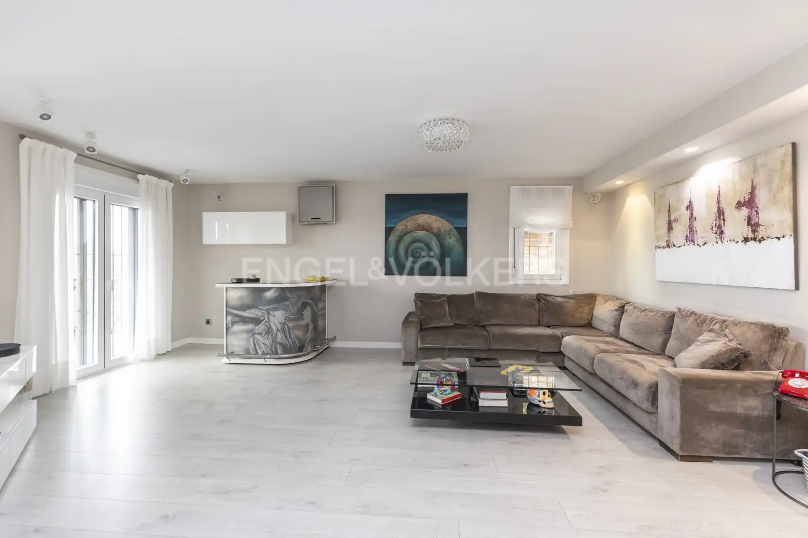 Sala de estar de Casa o chalet en venta en Cobeña con Aire acondicionado, Calefacción y Jardín privado