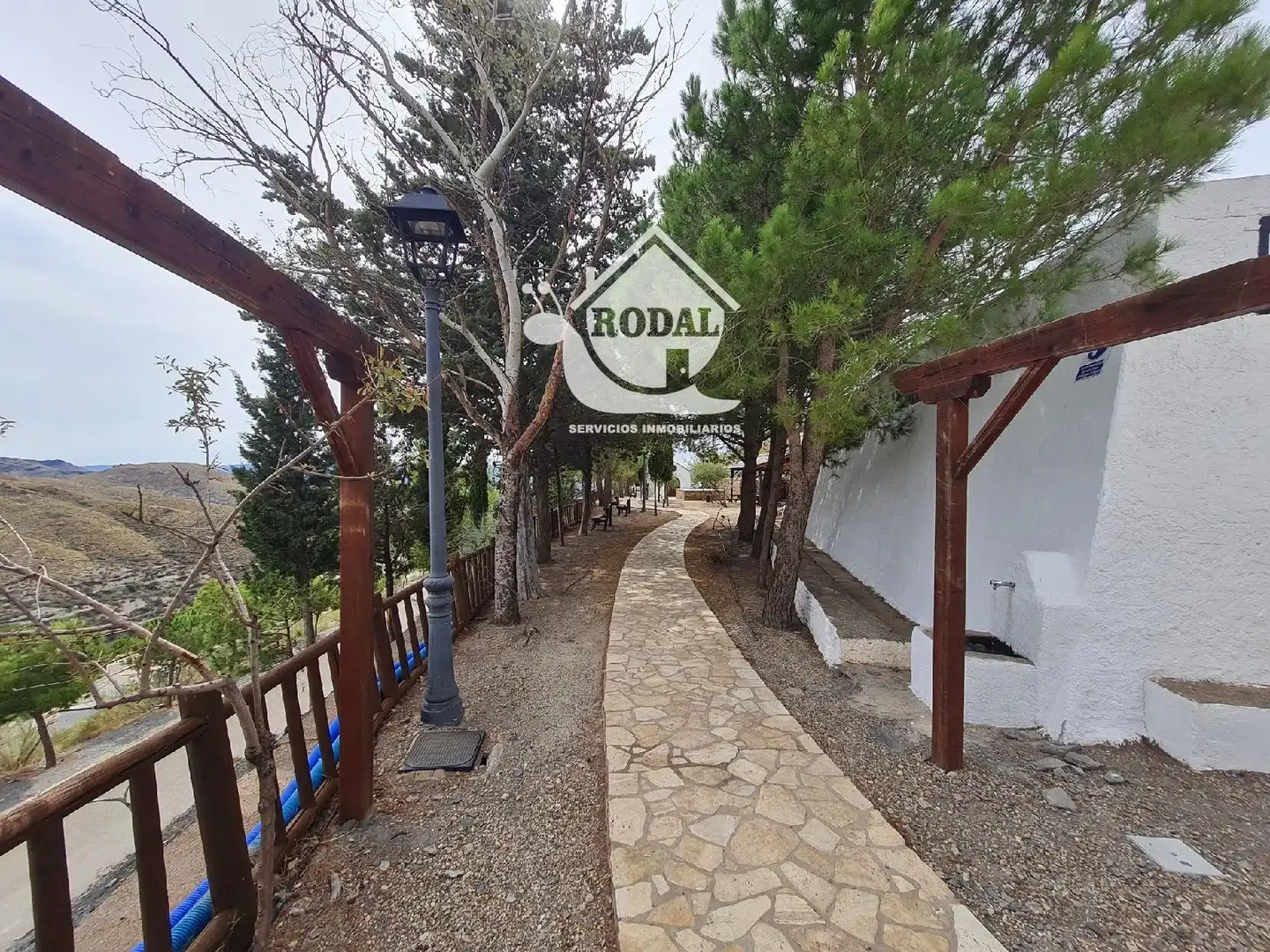 Vista exterior de Casa o chalet en venta en Castro de Filabres con Amueblado