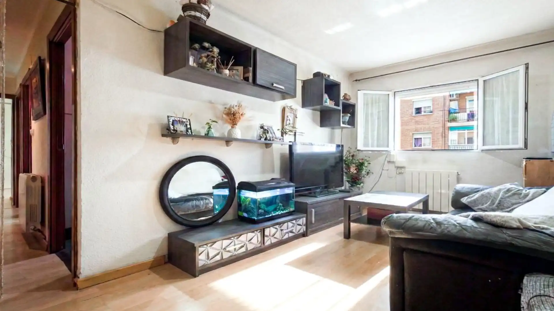 Sala de estar de Piso en venta en  Madrid Capital con Aire acondicionado, Calefacción y Terraza