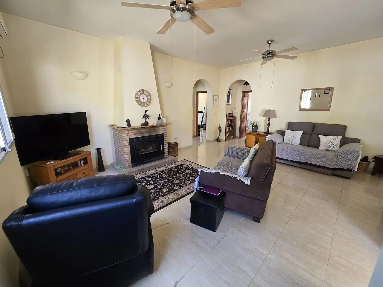 Sala de estar de Casa o chalet en venta en Cantoria con Aire acondicionado y Terraza