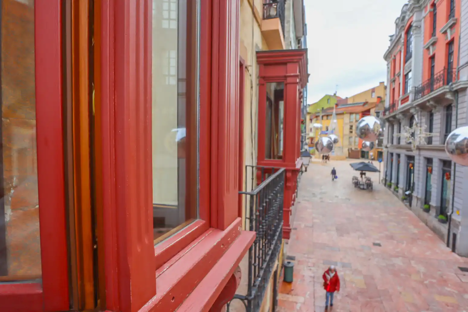 Exterior view of Flat for sale in Oviedo   with Heating, Parquet flooring and Terrace