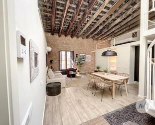 Living room of Attic for sale in  Barcelona Capital  with Air Conditioner, Heating and Terrace