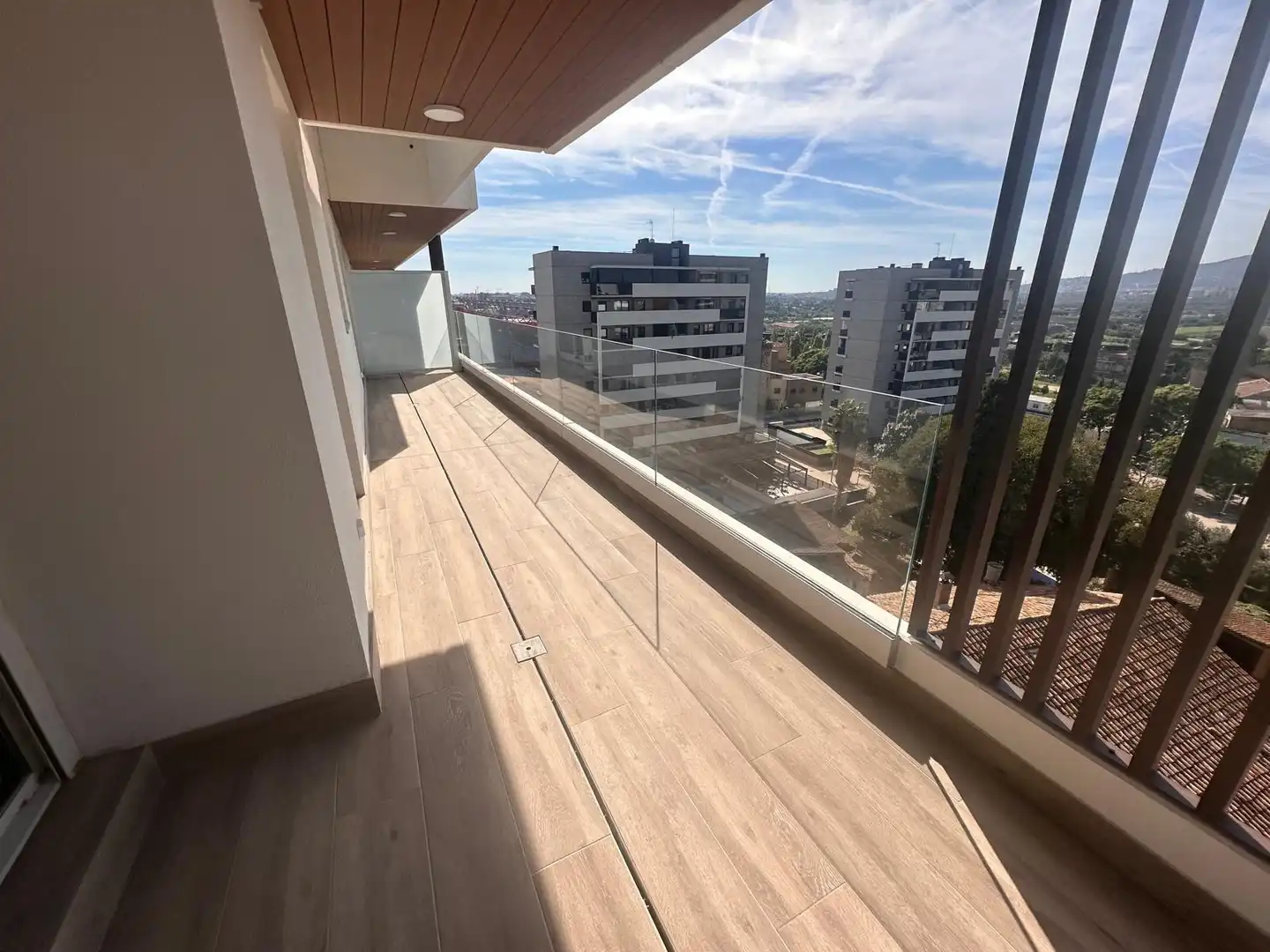 Terraza de Piso de alquiler en Fontsanta - Fatjó