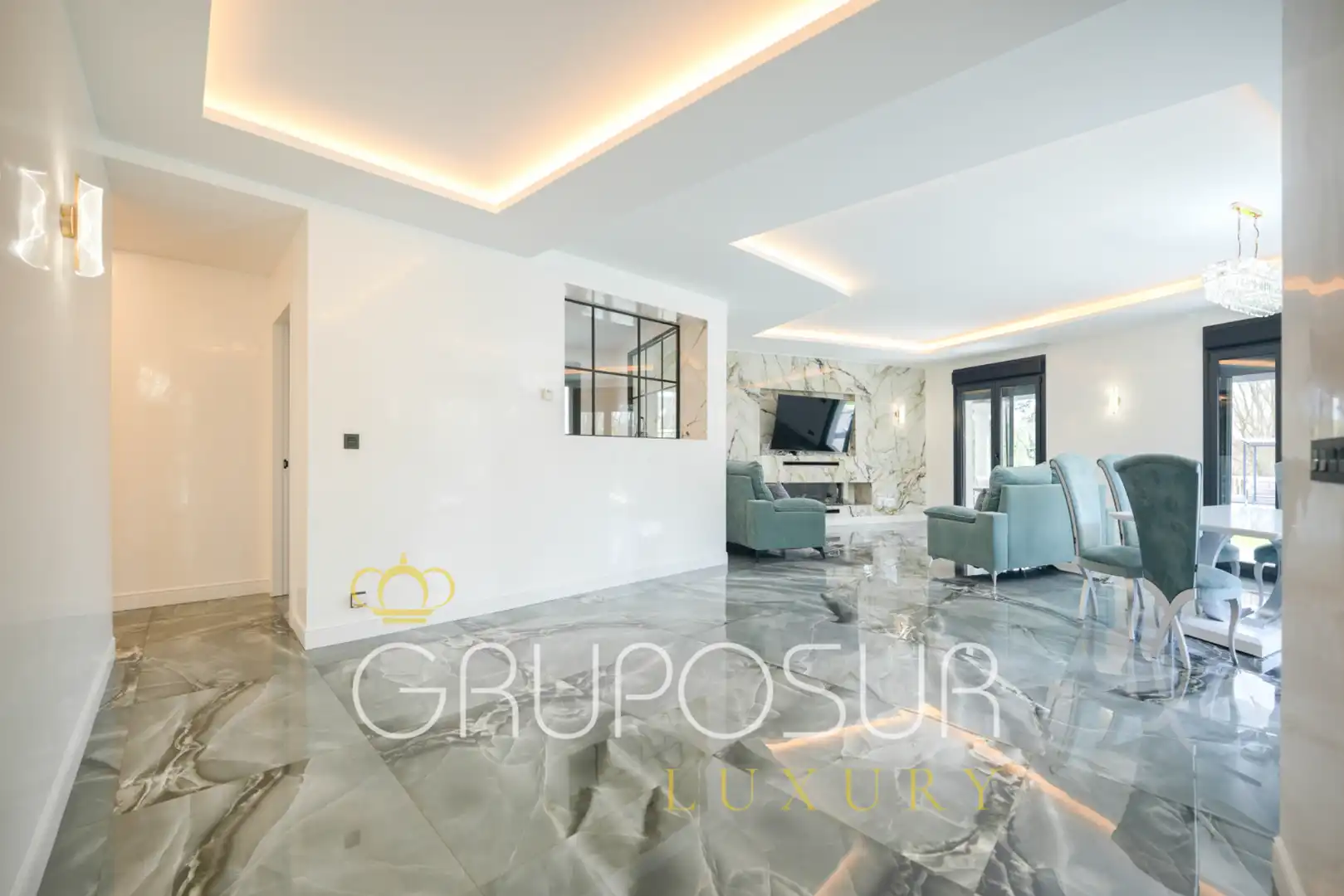 Sala de estar de Casa o chalet en venta en Valladolid con Aire acondicionado, Calefacción y Jardín privado