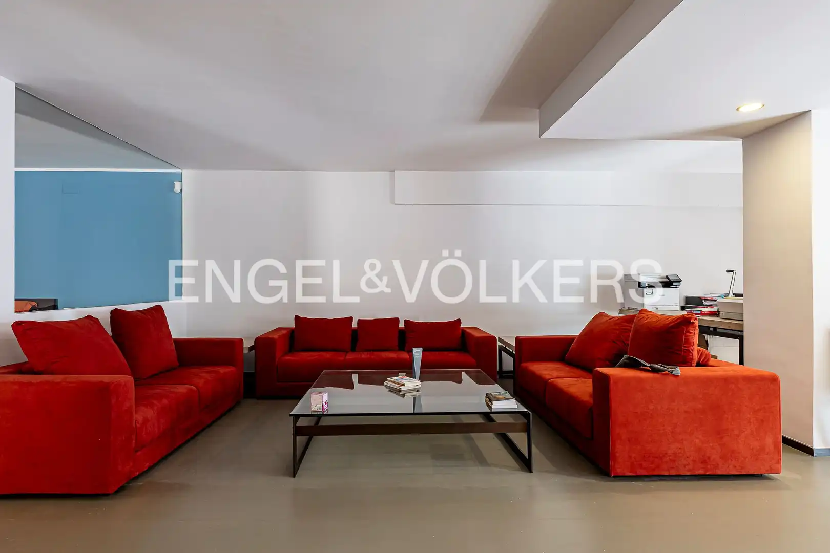 Wohnzimmer von Wohnung zum Verkauf in Barcelona mit Klimaanlage, Heizung und Parkett