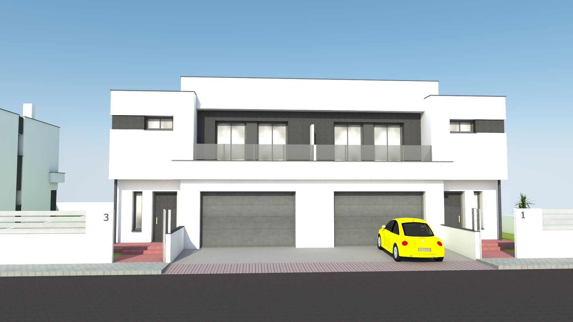 Exterior view of Single-family semi-detached for sale in El Palau d'Anglesola  with Heating, Private garden and Terrace