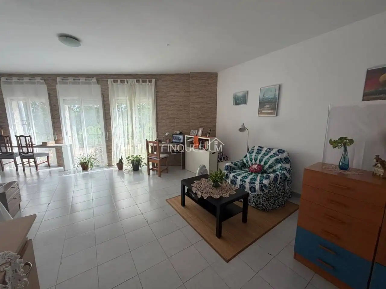 Living room of Flat for rent in Tordera  with Balcony