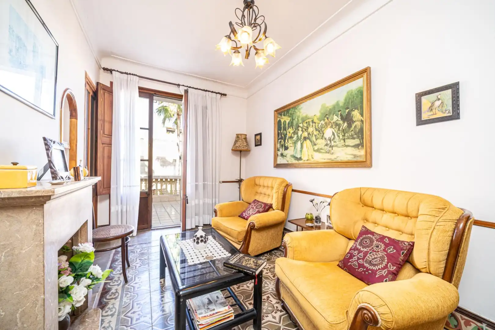 Sala de estar de Casa o chalet en venta en Inca