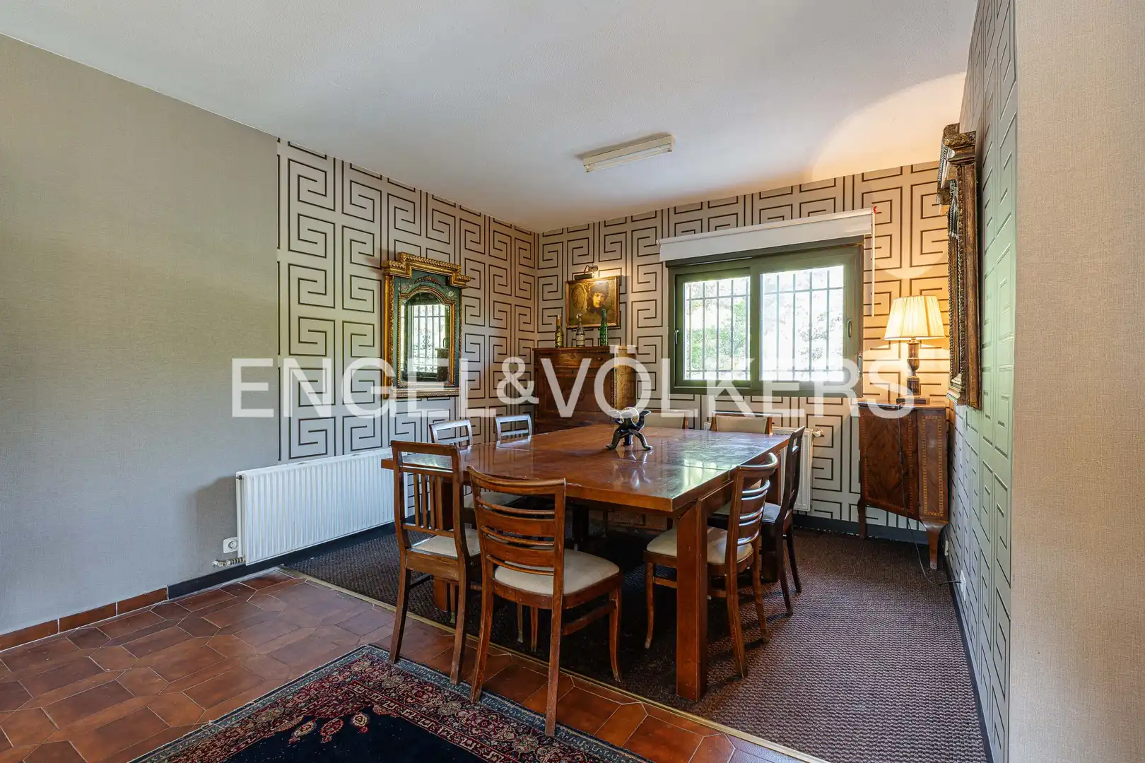 Dining room of Detached homes for sale in El Escorial  with Heating, Private garden and Terrace