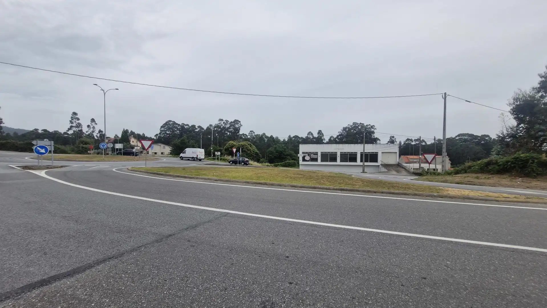 Exterior view of Industrial buildings for sale in Meaño