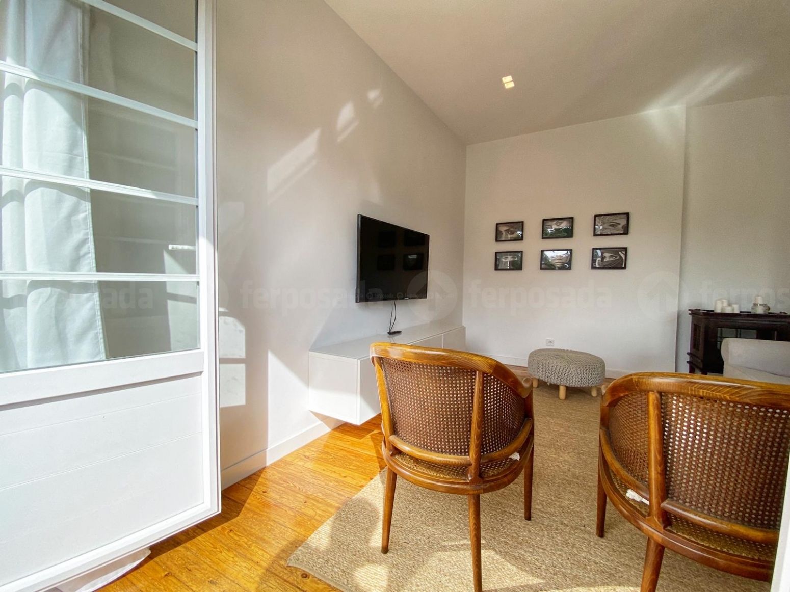 Sala de estar de Piso en venta en Villaviciosa con Calefacción, Amueblado y Balcón