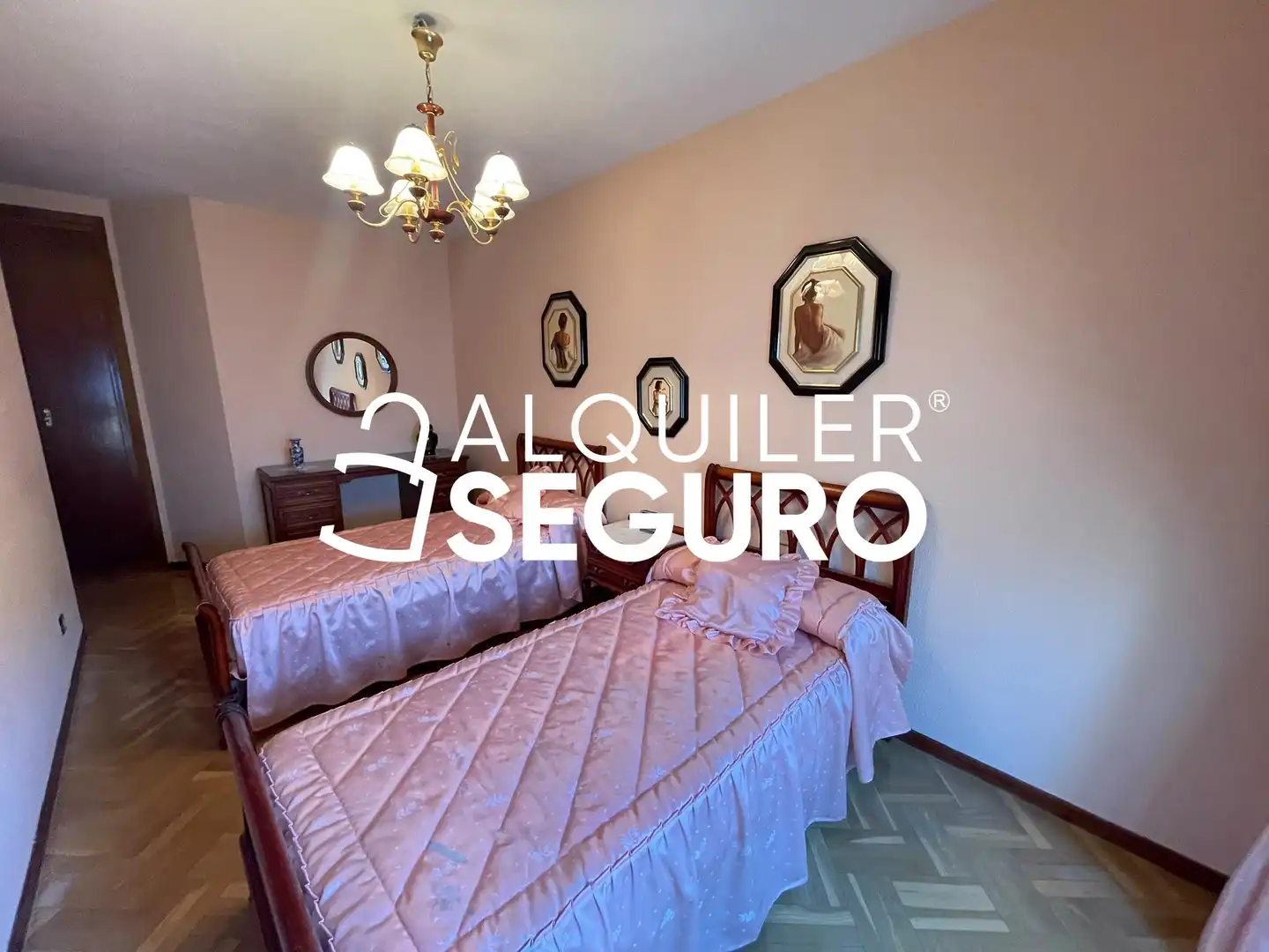 Bedroom of Flat for rent in Madrid  with Heating and Terrace