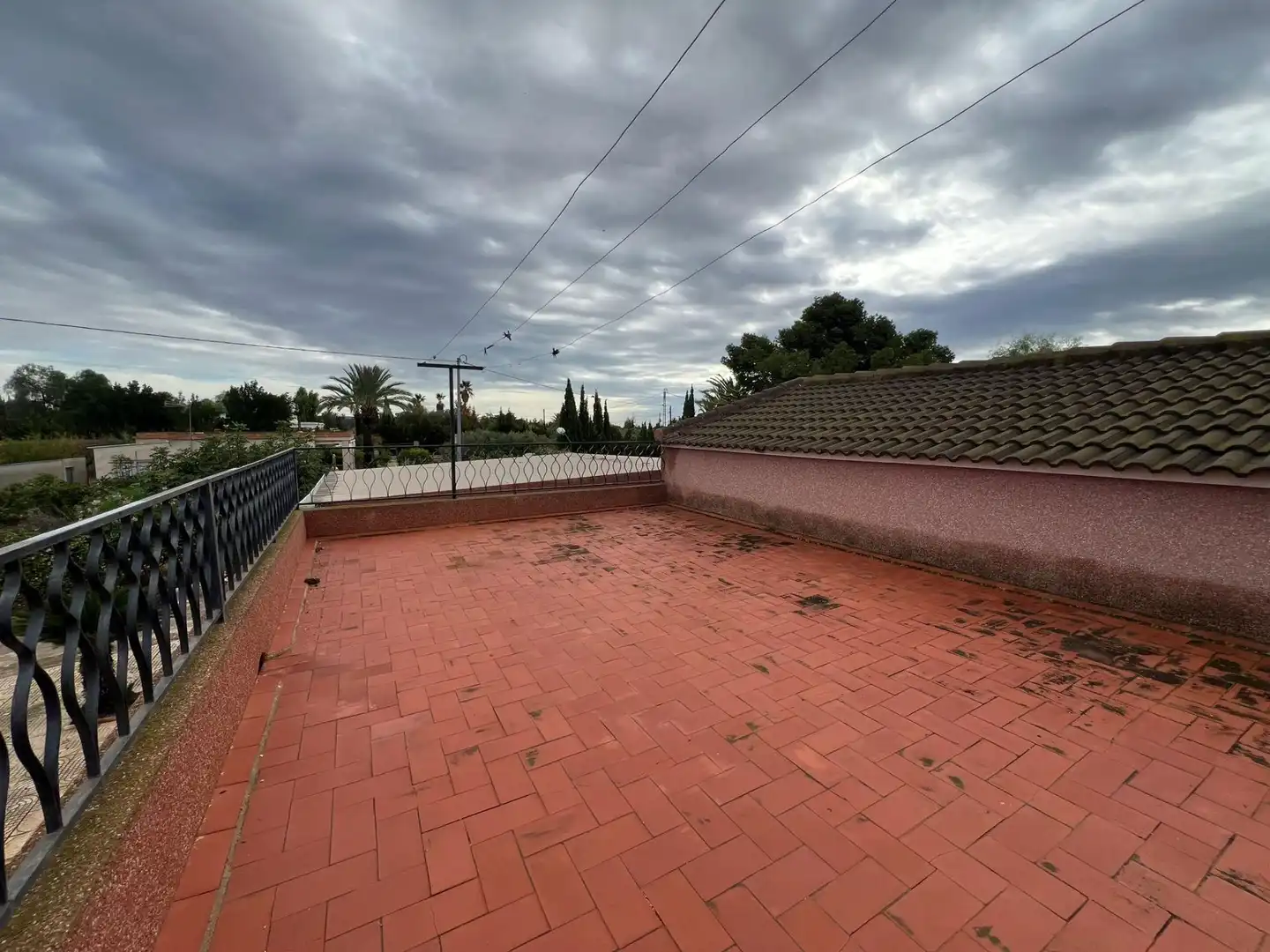 Terrassa de Casa o xalet en venda en Elche / Elx amb Jardí privat, Terrassa i Piscina