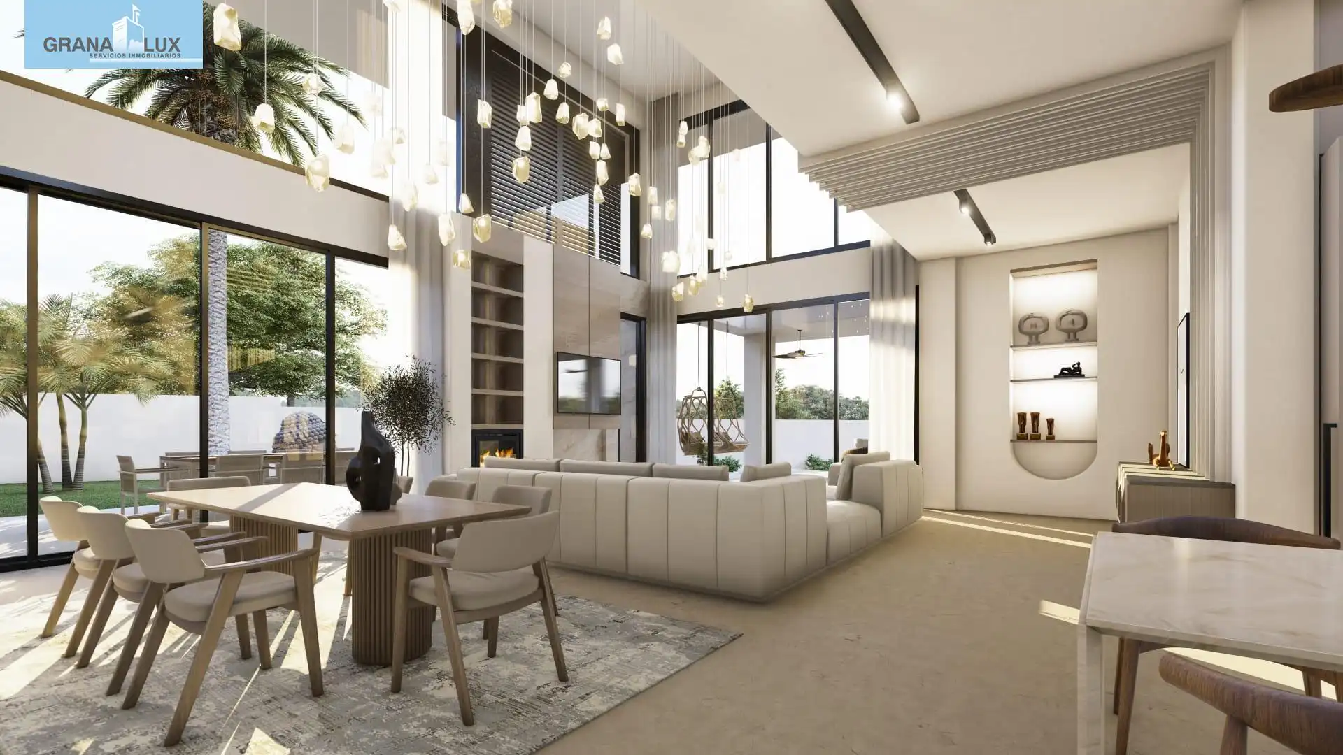 Wohnzimmer von Residential zum Verkauf in Calicasas