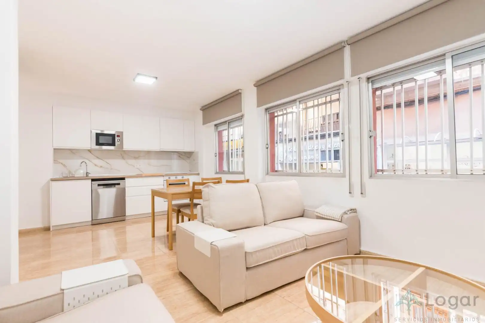 Exterior view of Flat for share in Norte