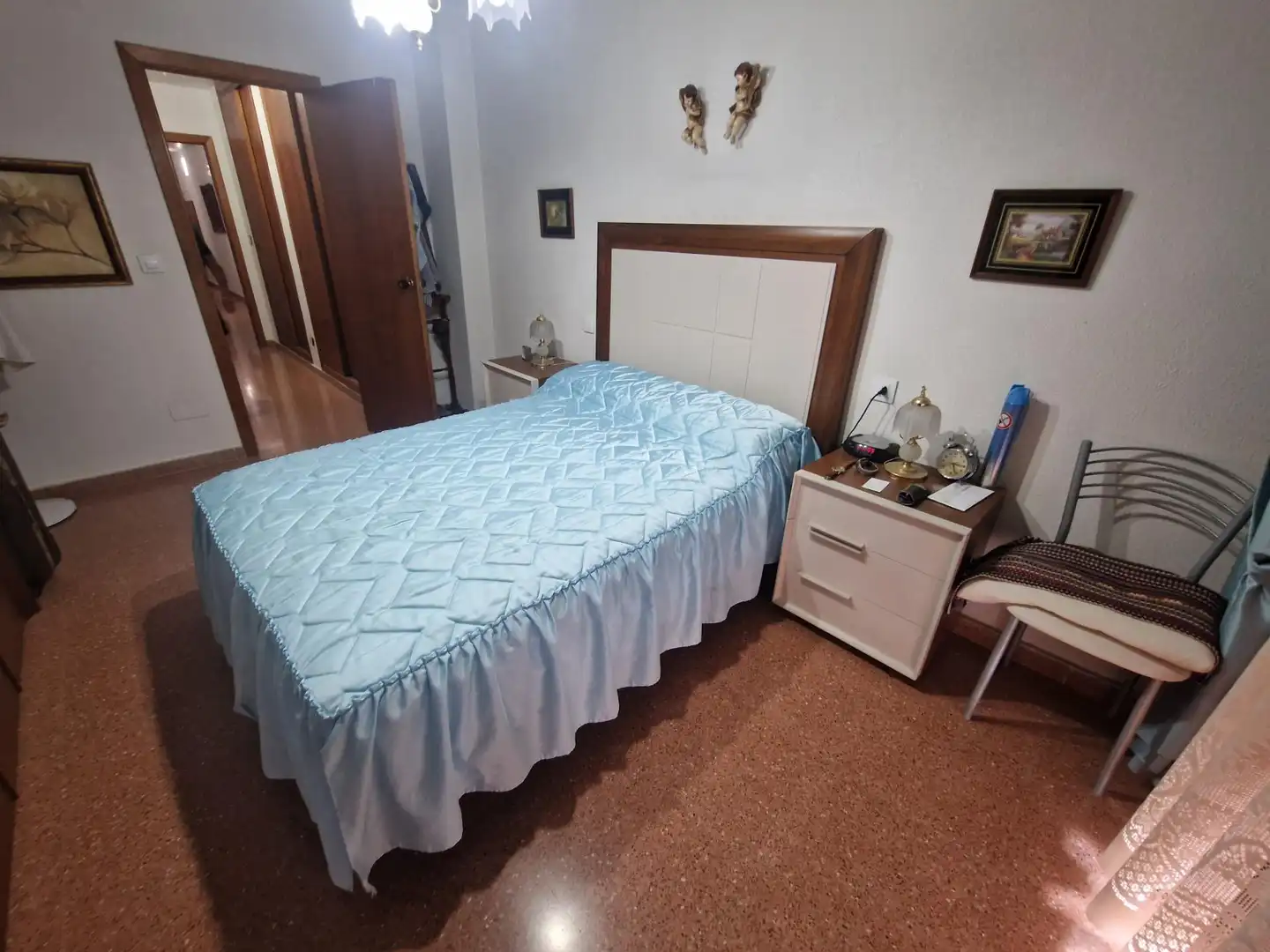 Bedroom of Flat for sale in Águilas  with Air Conditioner, Furnished and Balcony