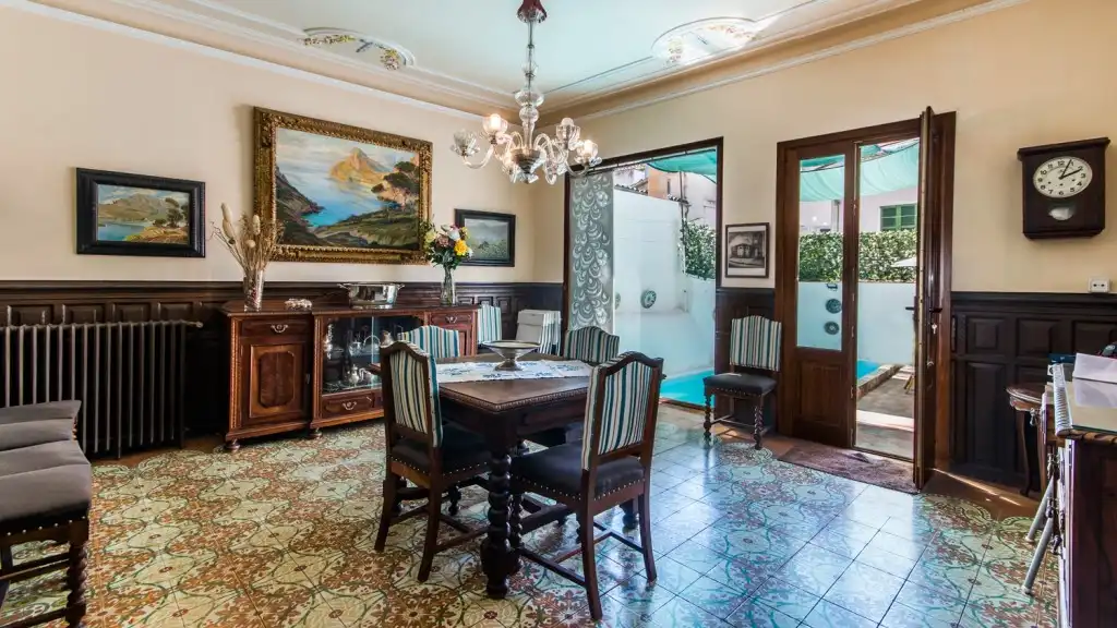 Comedor de Casa adosada en venta en Sóller con Calefacción, Terraza y Piscina