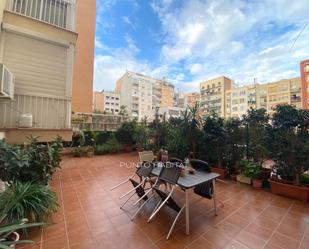 Terrace of Flat to rent in  Barcelona Capital  with Air Conditioner, Heating and Terrace