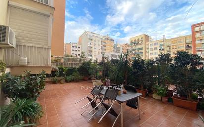 Terrace of Flat to rent in  Barcelona Capital  with Air Conditioner and Terrace