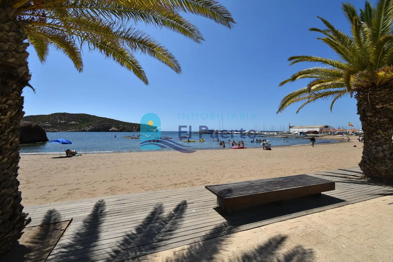 Vista exterior de Estudio en venta en Puerto de Mazarrón