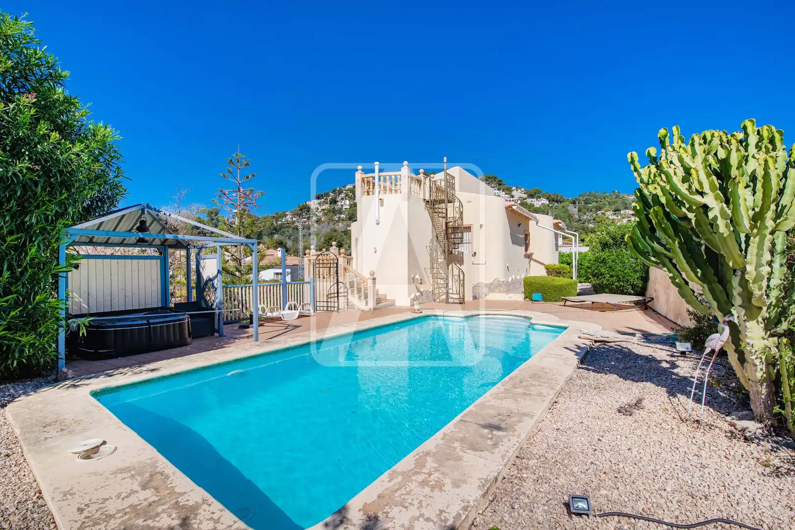 Exterior view of Houses for sale in Benissa  with Air Conditioner, Heating and Private garden