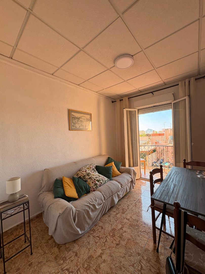 Living room of Flat to rent in San Vicente del Raspeig / Sant Vicent del Raspeig  with Furnished and Balcony