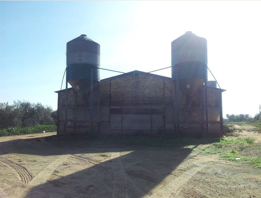 Vista exterior de Nau industrial en venda en Aznalcázar