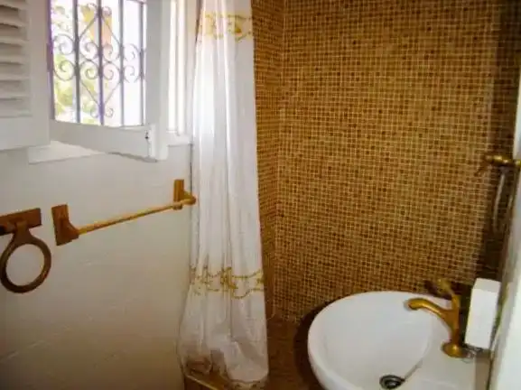 Bathroom of Flat for rent in Mojácar  with Air Conditioner, Private garden and Swimming Pool