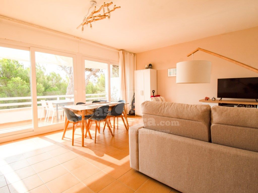 Sala de estar de Apartamento en venta en Es Mercadal con Aire acondicionado y Terraza