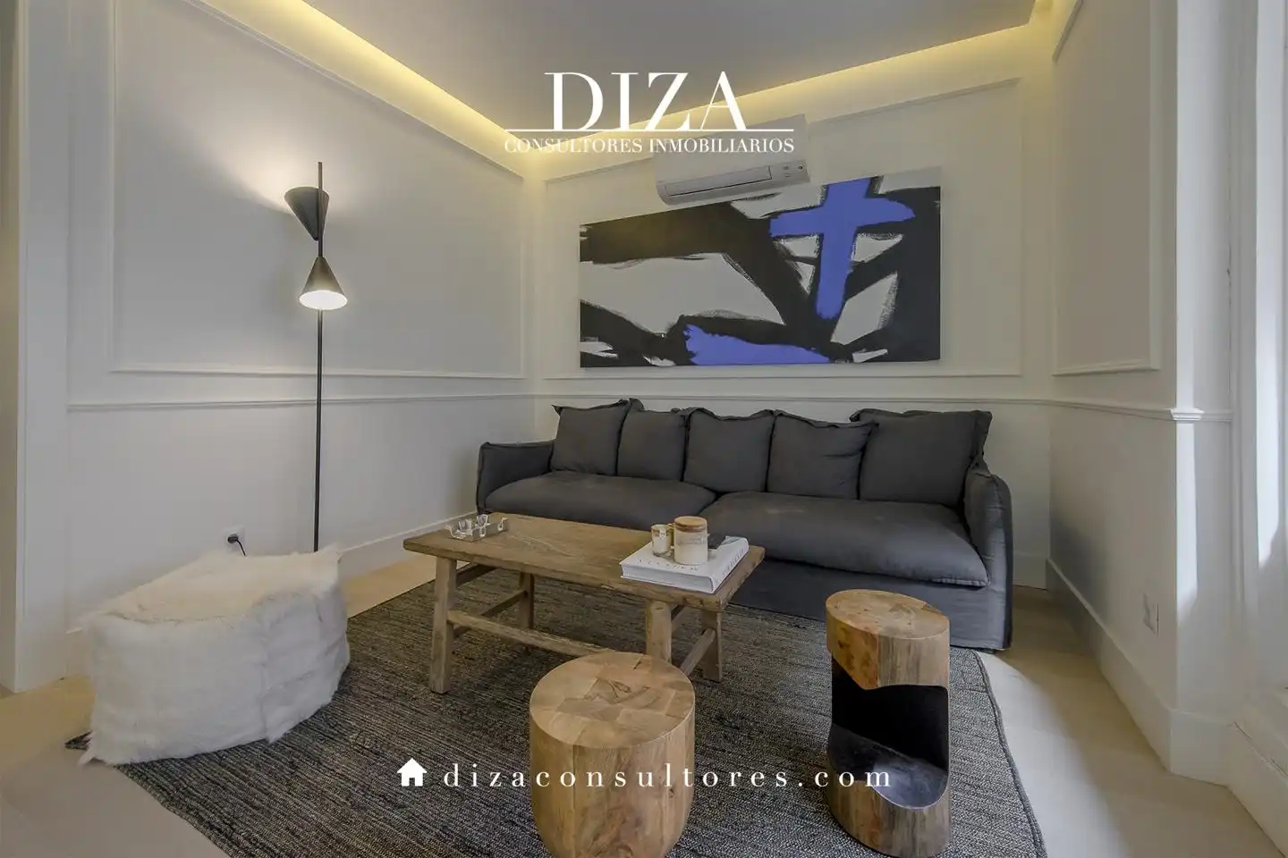 Living room of Apartments for sale in Madrid  with Air Conditioner and Heating