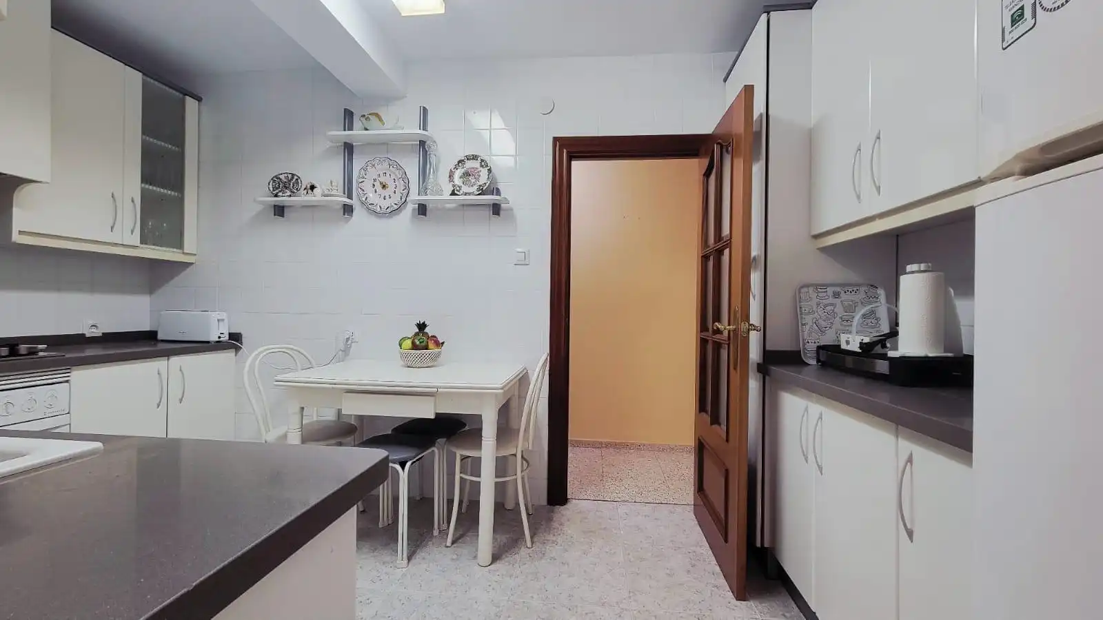Kitchen of Flat for sale in Almería  with Terrace and Furnished