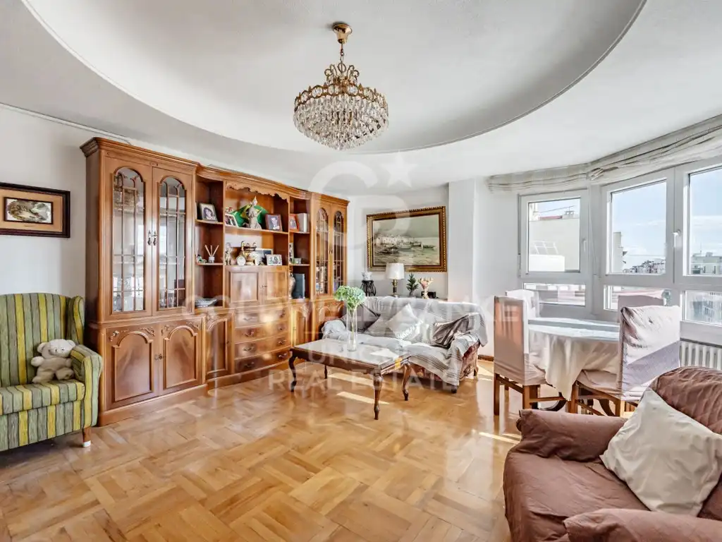 Sala de estar de Piso en venta en Madrid con Terraza