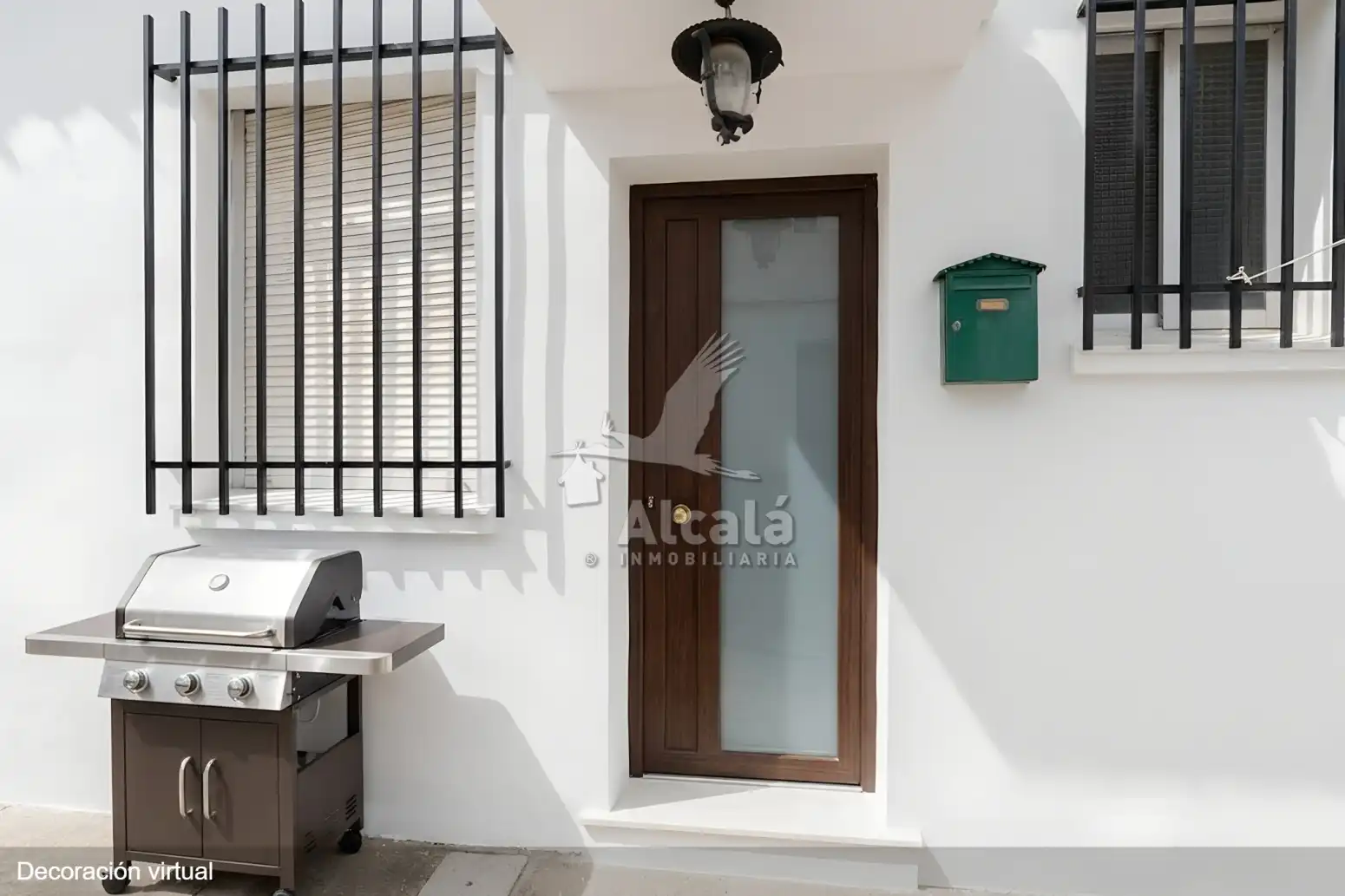Terrasse von Einfamilien-Reihenhaus zum Verkauf in Alcalá de Henares