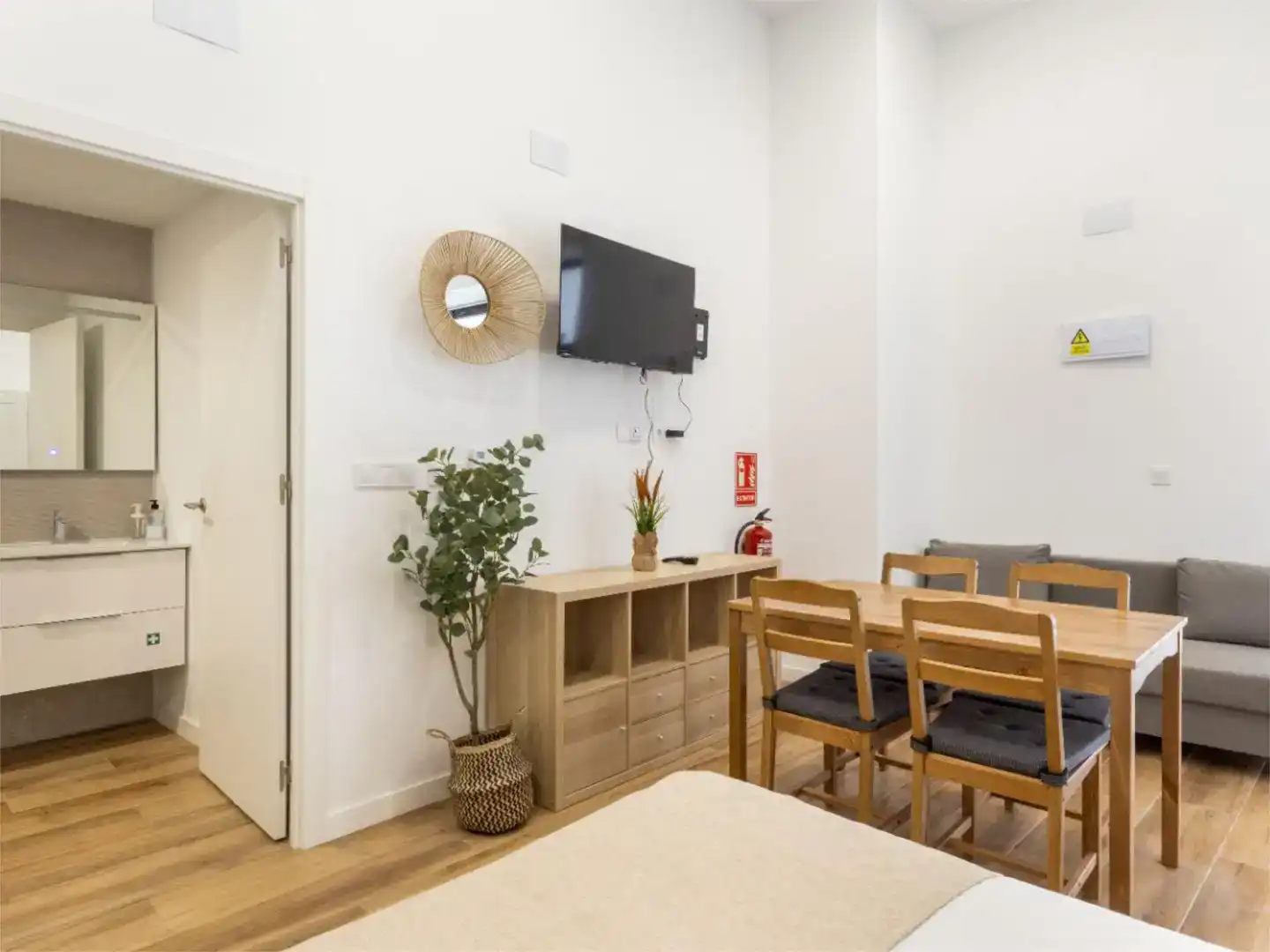 Wohnzimmer von Wohnung zum Verkauf in Valencia mit Klimaanlage und Möbliert