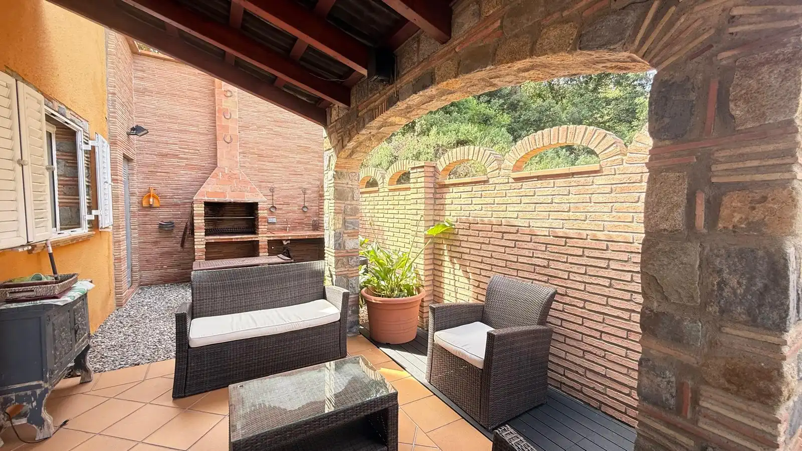 Terraza de Casa o chalet en venta en Begur con Aire acondicionado, Calefacción y Jardín privado