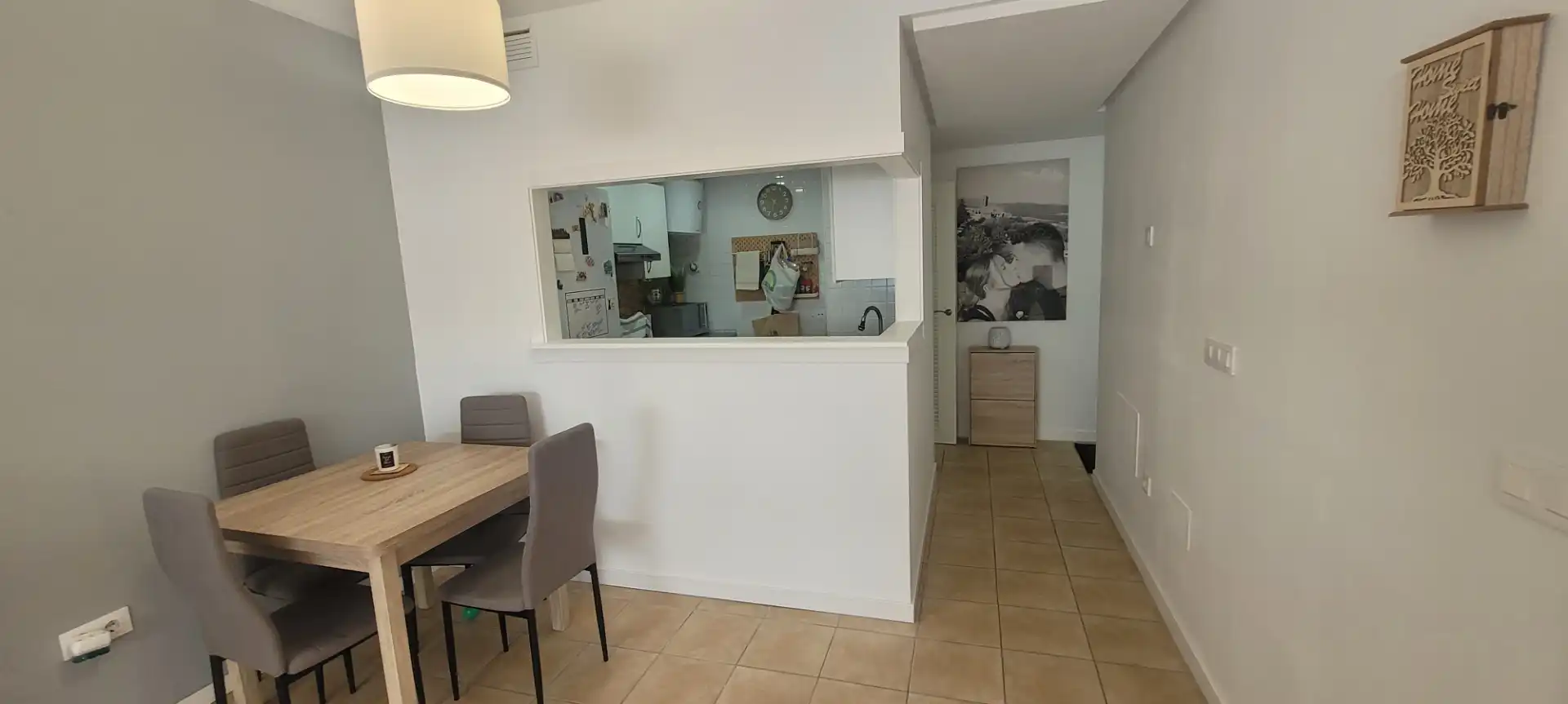 Menjador de Apartament en venda en Murcia amb Aire condicionat, Calefacció i Jardí privat