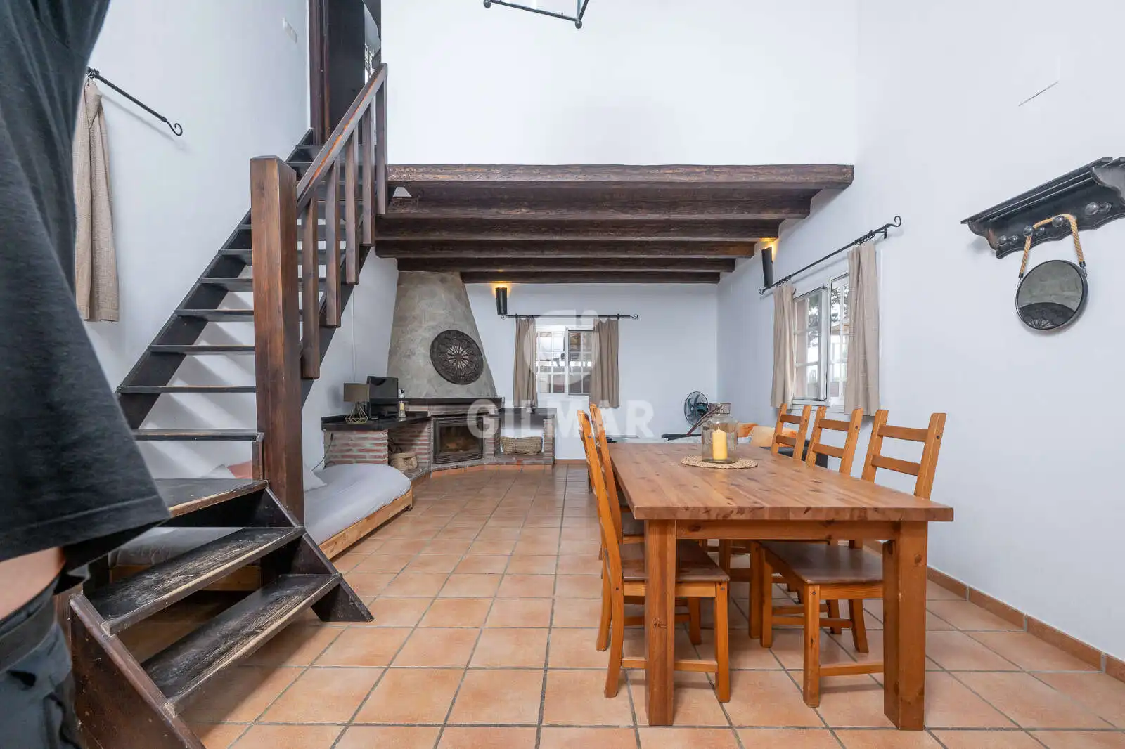 Vista exterior de Casa o xalet en venda en Vejer de la Frontera amb Calefacció, Jardí privat i Piscina