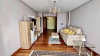 Living room of Flat for sale in Laredo  with Heating, Terrace and Furnished